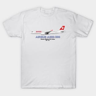 Airbus A220-300 - Swiss Global Air Lines T-Shirt